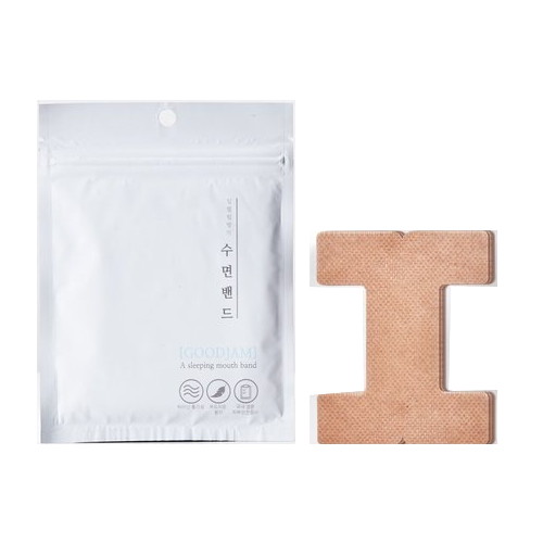 [불명] 굿잠 입벌림방지 수면밴드 ㄷ형 30개 (4팩(120개))