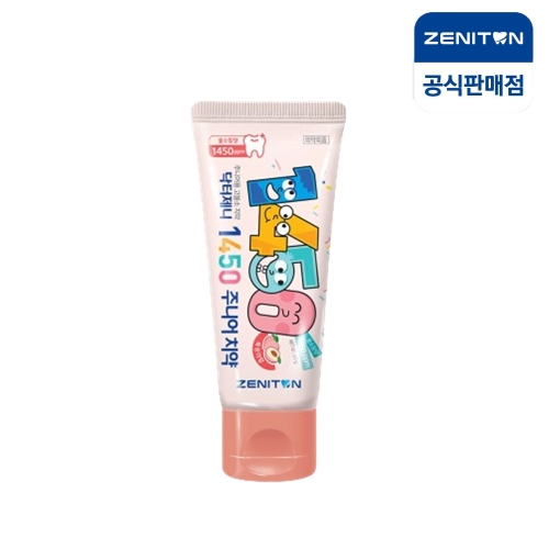 제니튼 닥터제니 1450 고불소 주니어 치약 복숭아향 60g이미지입니다. 누르면 해당 게시물로 새창이동합니다.