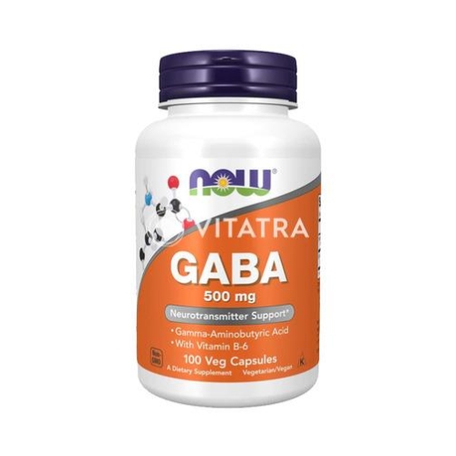 나우푸드 가바 500mg 100캡슐 (1개)_이미지