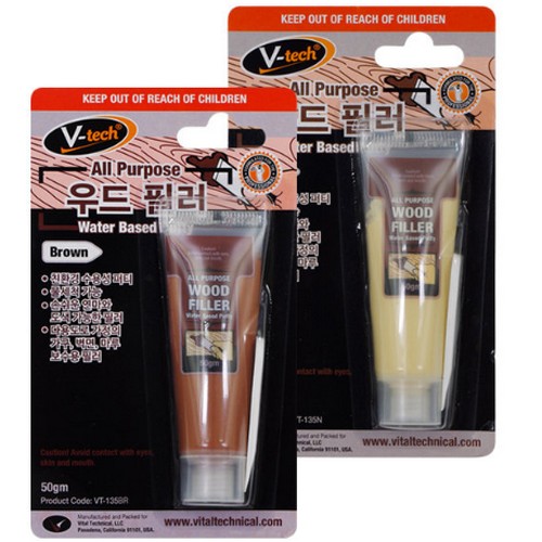 브이텍 우드필러 VT-135 50g (1개)