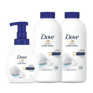 유니레버 도브 포밍 핸드워시 딥너리싱 본품 240ml 1개 + 리필 430ml 2개 1848790 J