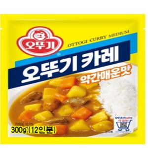 오뚜기  카레 약간 매운맛 300g[1개]