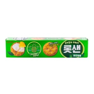 롯데제과 롯샌 파인애플 105g (10개)_이미지