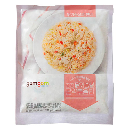 닭가슴살 곤약 볶음밥 200g
