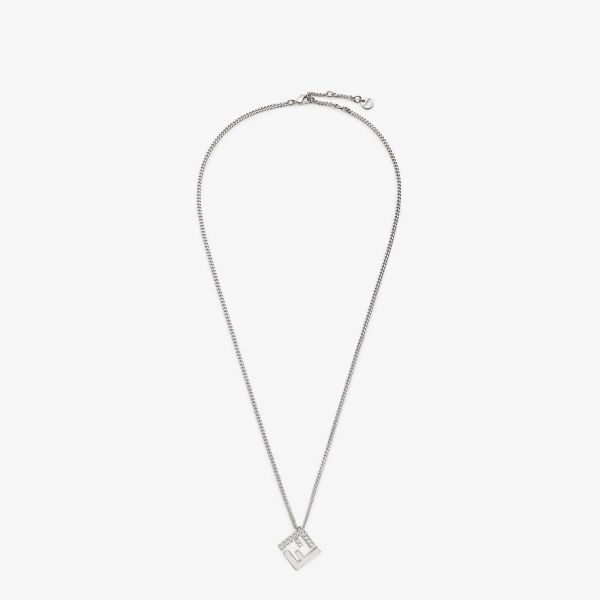 펜디 프랑스 최신상 포에버 목걸이 실버 8AK337A44GF1O8T 국내 A/S 가능