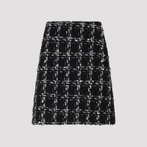 발리 BubbasFineFoods 지암바티스타 숏 스커트 PVCA2006 17CHE M091 BLACK WHITE