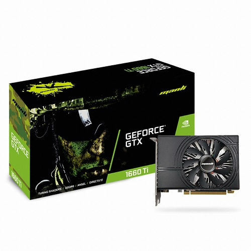 MANLI 지포스 GTX 1660 Ti Typhoon D6 6GB