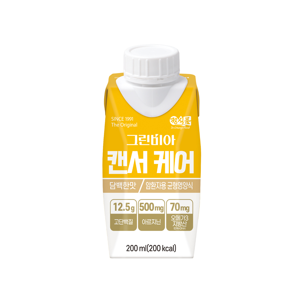 그린비아 캔서 케어 담백한맛 암환자용 균형영양식 200ml