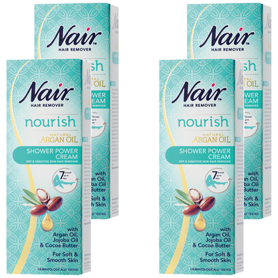 네어 민감성 인샤워 제모크림 200ml (4개)_이미지