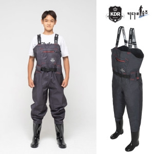 시그니처 데님 가슴장화 주니어