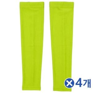 제이큐 F0001790774 아이스원단 여름용 쿨토시 화이트 Lx4개 작업용팔토시 운전팔토시 자전