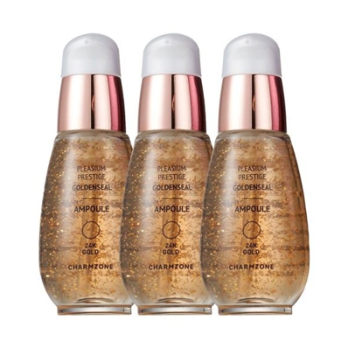 플레지엄 프레스티지 골든실 앰플 24k 골드 앰플 30ml