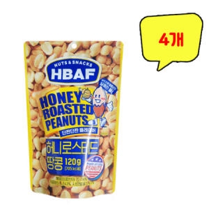 허니로스티드 땅콩 120g
