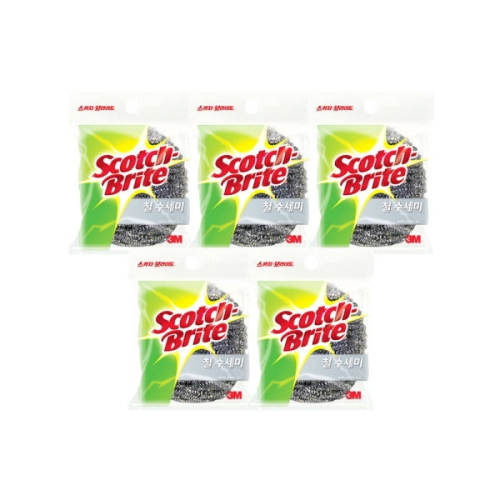 3M 스카치브라이트 철수세미 35g (5개)_이미지