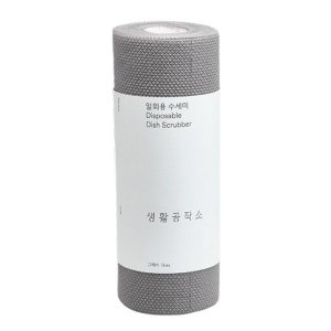 생활공작소 일회용 수세미 60매 (3개)_이미지