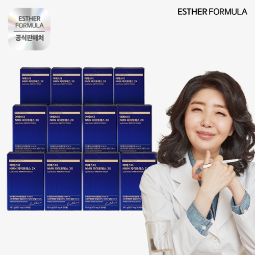 에스더포뮬러 여에스더 여에스더 NMN 파이토에스 2X 30매 (12개)