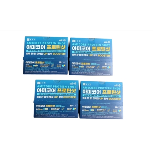 종근당 아미코어 프로틴샷 30ml 12병 (4개)_이미지