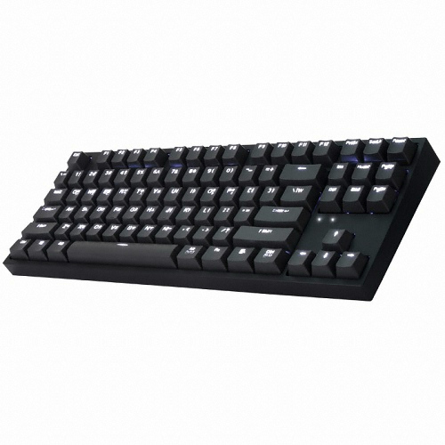 COX CK87 블랙 게이트론 LED 게이밍 기계식 (황축)