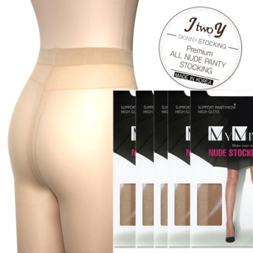 제이코튼 T자형 누드 팬티스타킹 5매_이미지