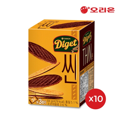 오리온 닥터유 다이제 씬 84g (10개)