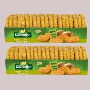 캐빈디쉬 해쉬브라운 포테이토 패티 1.2kg (2개)_이미지