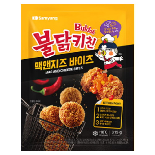 삼양식품 불닭키친 맥앤치즈 바이츠 315g (4개)_이미지