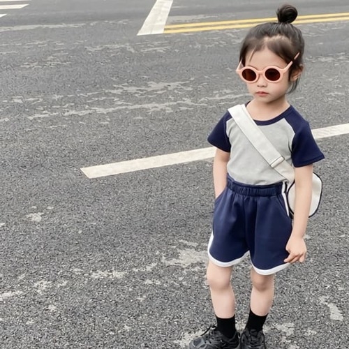 디작소 여아 아동 여름 투퍼 티셔츠 바지 상하세트_이미지