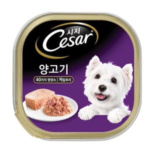 한국마즈 시저 양고기 100g (48개)
