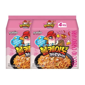 팔도 볼케이노 까르보나라 130g (8개)_이미지