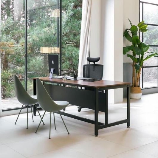 TS퍼니처 TS-03 LPM 가림막 철재 책상 (1600x800)_이미지