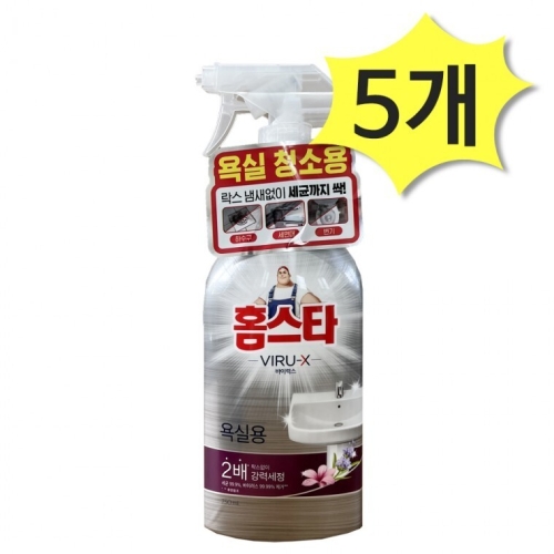  홈스타 바이럭스 욕실용 세정제 750ml [5개]