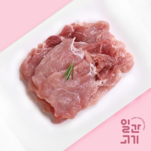 일간고기 무항생제 한돈 전지(앞다리살) 불고기용 500g (1개)_이미지