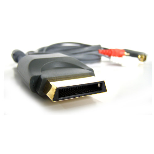 XBOX360 미지 광 골드 VGAHD-AV 케이블_이미지