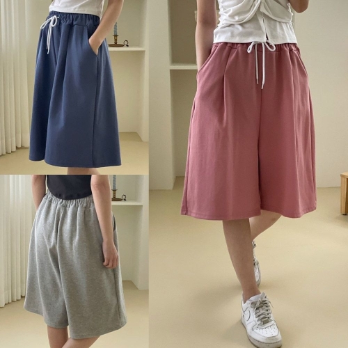 시드마켓 하비탈출와이드끈팬츠 507U984S 빅사이즈 여성의류