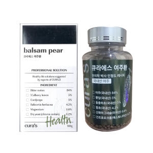 엠엘오코리아 큐라에스 여주환 100g 여주 뽕잎 동충하초 함초 / 써클_이미지