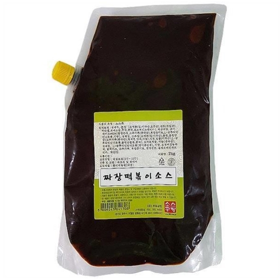 소스공방 짜장떡볶이소스 2kg (1개)_이미지