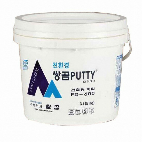 내부용 퍼티 PD-600 5kg