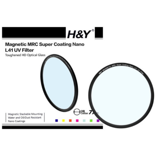 H&Y 마그네틱 MRC Super Coating Nano L41 UV 렌즈필터 (77mm)_이미지