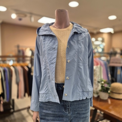BCBG 올앤선드리 크리미 JP 점퍼_ A5M3R173 51 L/BLUE
