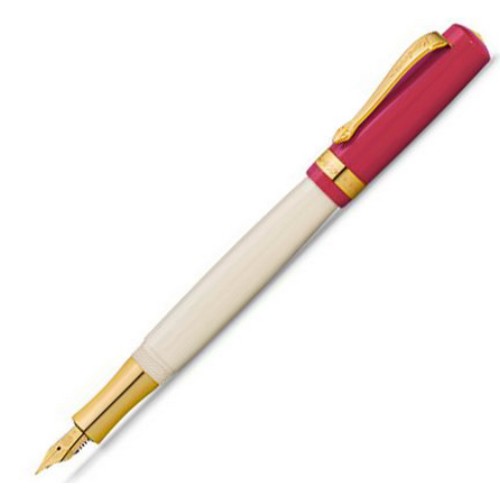 Kaweco  스튜던트 30s 블루스 금장 만년필 보르도 크림