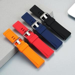 카시오 PRG-601/600/650/PRW-6600Y/GA-2200/2000 퀵 릴리스 고무 시계 밴드용 부드러운 방수 실리콘 스트랩