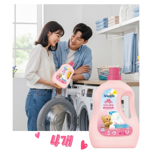 유니레버 스너글 멜로우 선샤인 2L (4개)