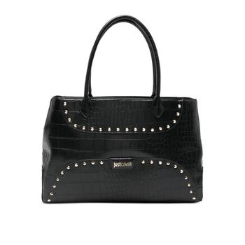 저스트카발리 스터드 토트 백 79RA4BF4ZSB96 T