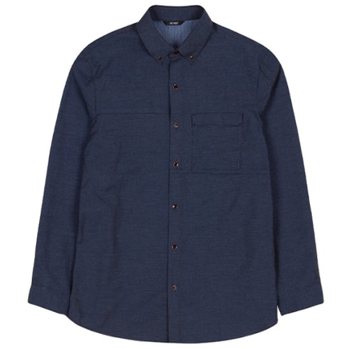 애드혹 절개 버튼 다운 셔츠 HW3LS21_이미지