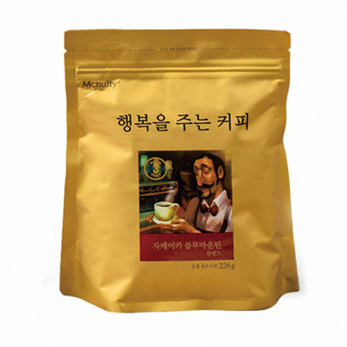 한국맥널티 행복을 주는 커피 자메이카 블루마운틴 226g (2개)_이미지