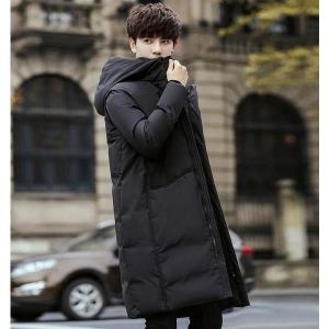 깨비몰 남성 덕다운 롱패딩 겨울 자켓 후드 롱점퍼_S11549324_이미지