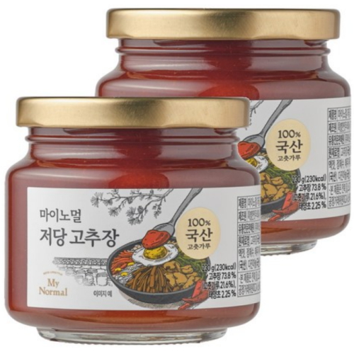 마이노멀 저당 고추장 230g (2개)_이미지