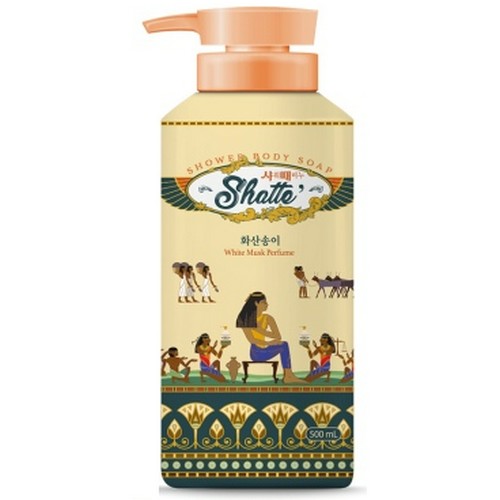 무궁화 샤워 때비누 화산송이 500ml