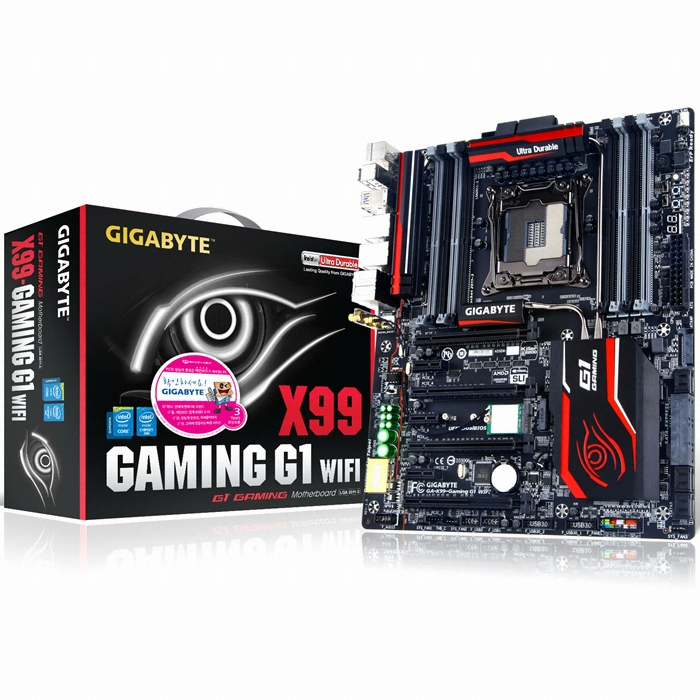 GIGABYTE GA-X99-Gaming G1 WiFi 게이밍에디션 제이씨현_이미지