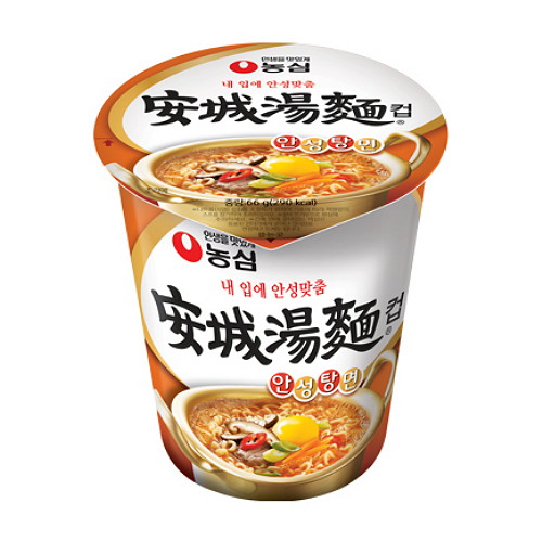 농심 안성탕면 사발면 66g (15개)_이미지
